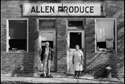 Allen Produce, a photograph by Brian Lanker