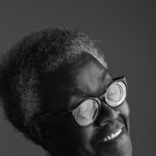 Gwendolyn Brooks, a photograph by Brian Lanker