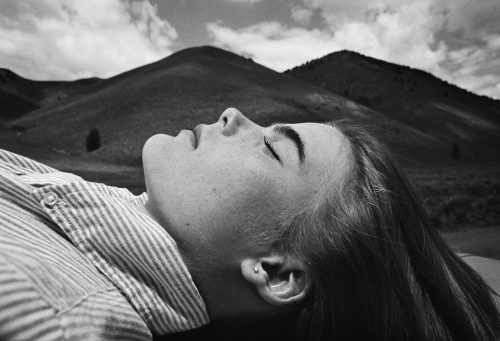 Mariel Hemingway, a photograph by Brian Lanker