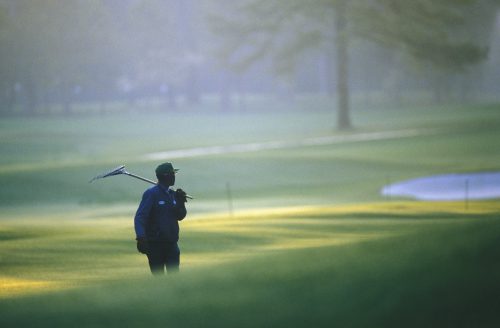 The Masters, a photograph by Brian Lanker