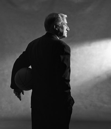 Dean Smith, a photograph by Brian Lanker